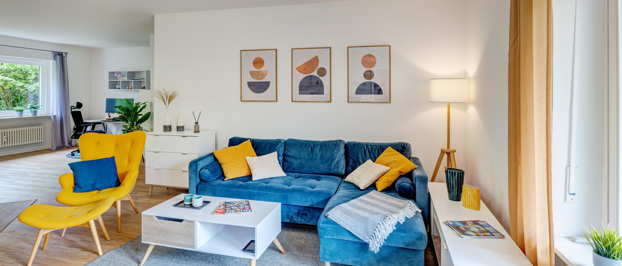 appartement avec jardin München Hadern 05 pièce à vivre 14610