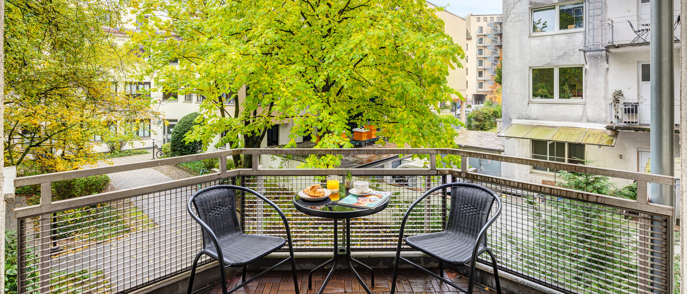 appartement München Maxvorstadt - Westen 01 balcon 14611