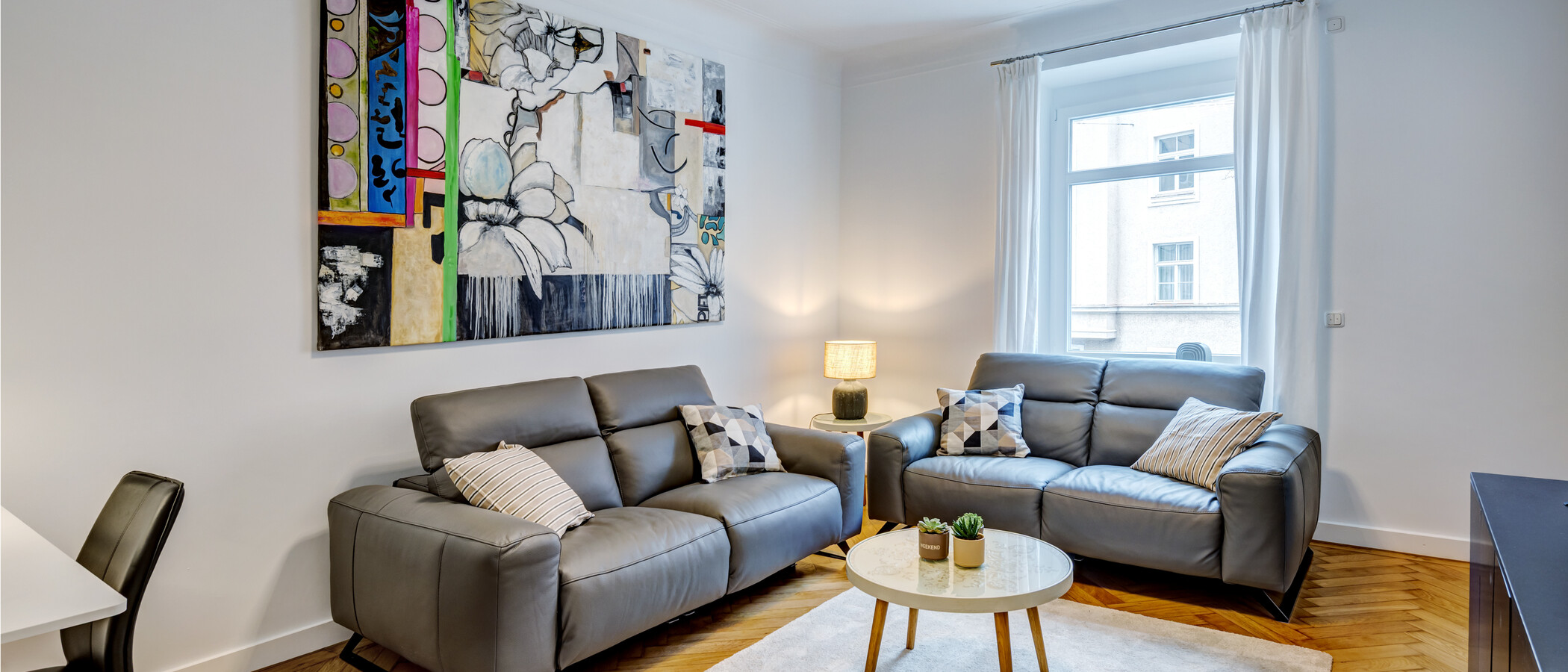 appartement München Westend 01 pièce à vivre 14613