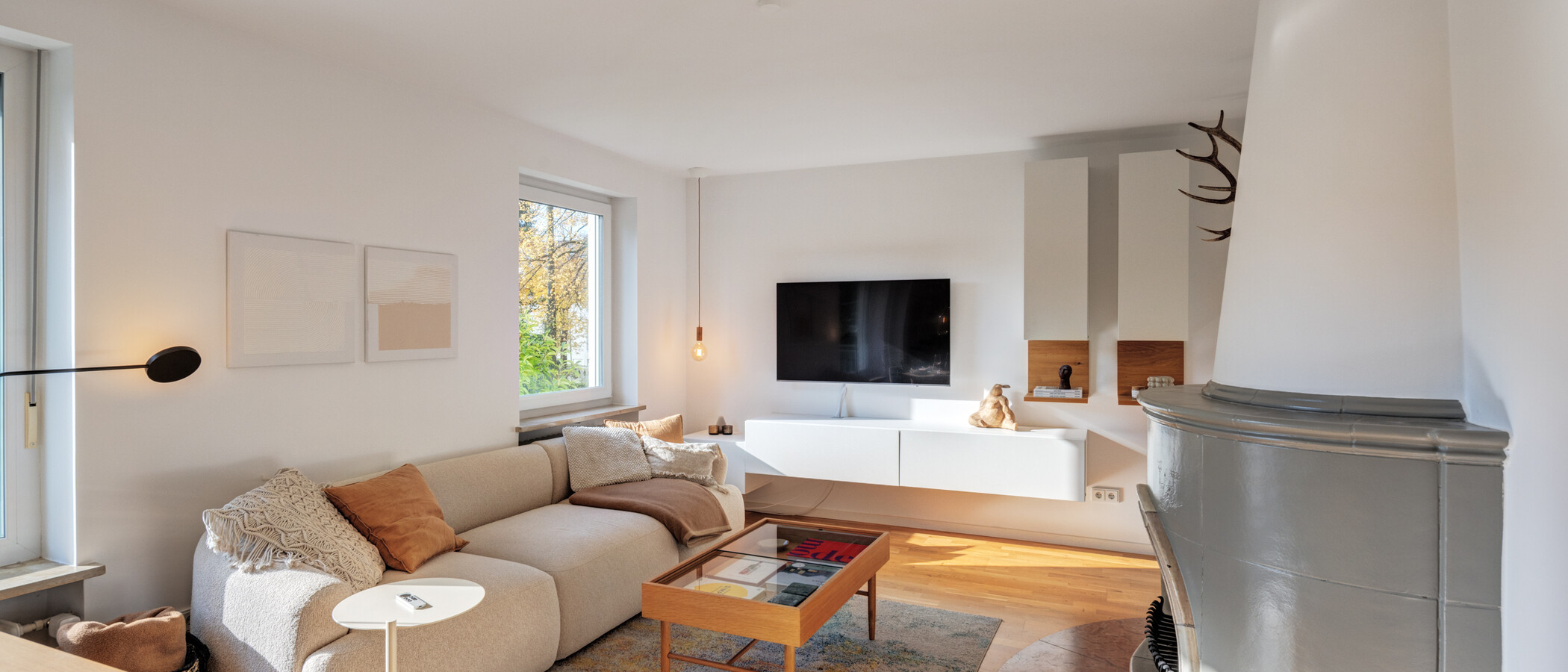appartement München Harlaching 05 pièce à vivre 14618