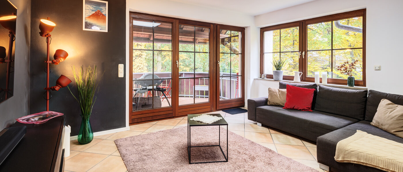 appartement München Harlaching 02 pièce à vivre 14629