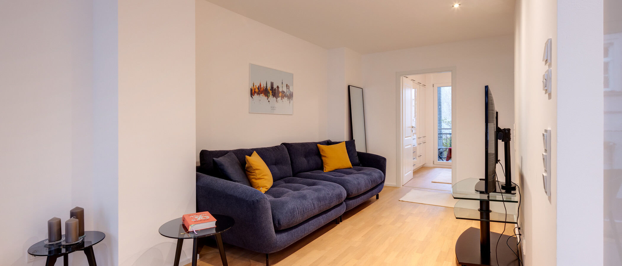 appartement München Maxvorstadt 02 pièce à vivre 14633