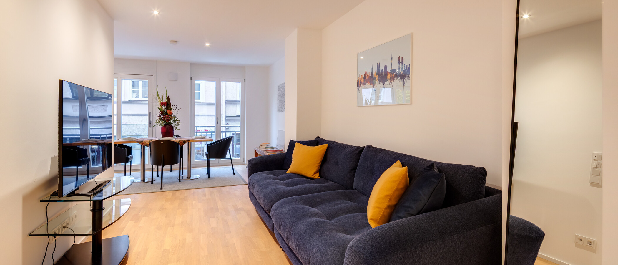 appartement München Maxvorstadt 03 pièce à vivre 14633