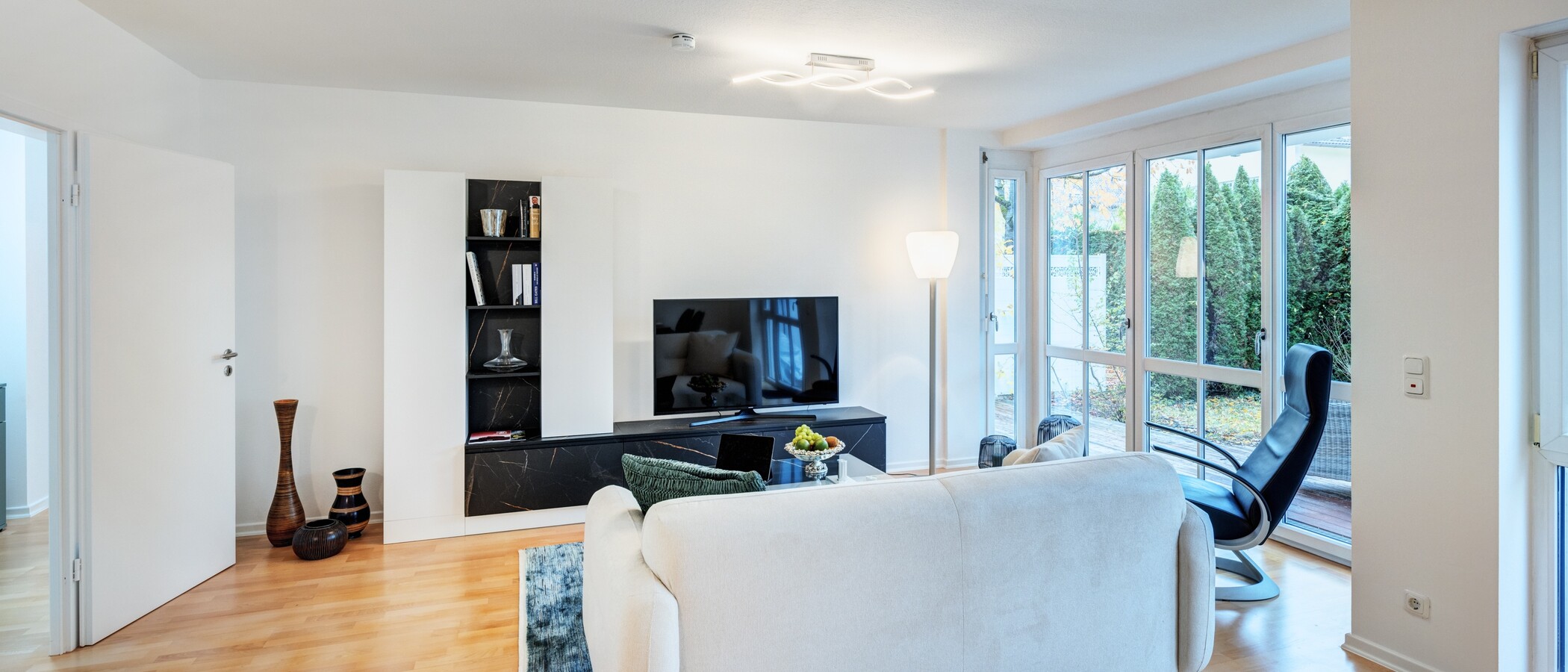 appartement avec jardin München Denning 02 pièce à vivre 14634