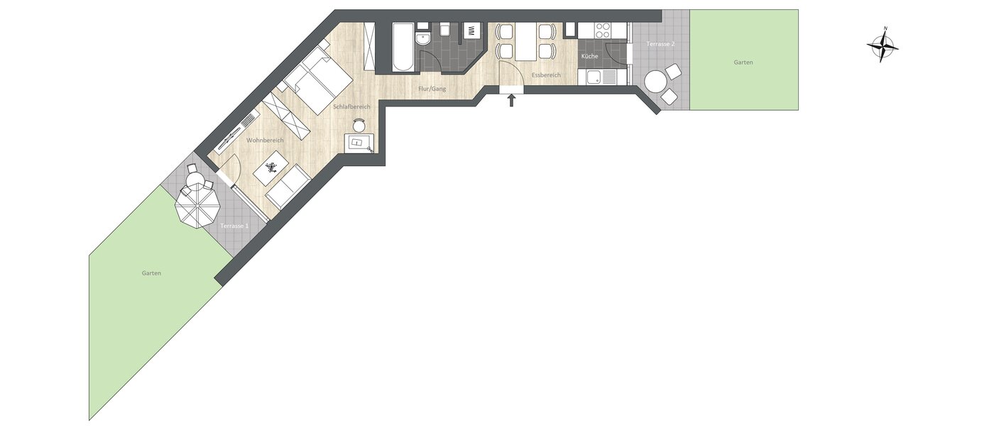 appartement München Thalkirchen 01 plan d'étage 14636