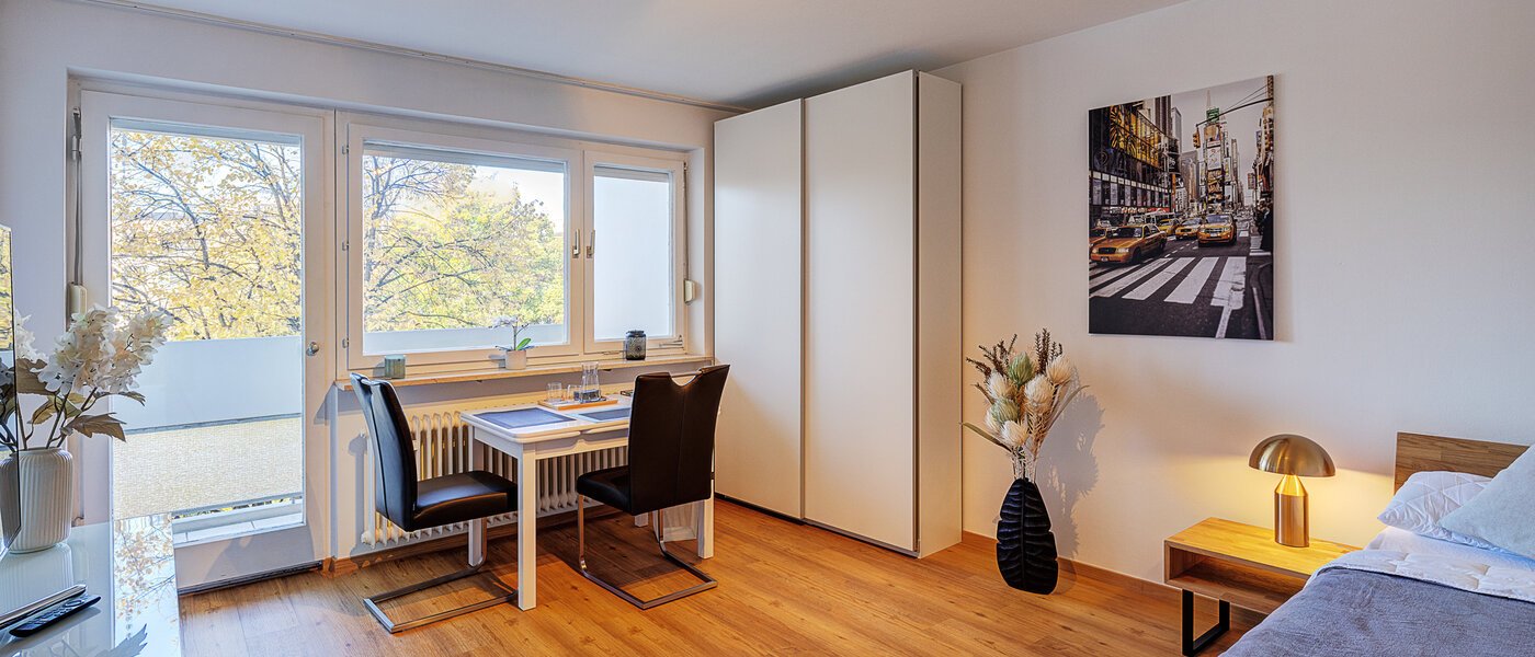 appartement München Moosach 01 pièce à vivre 14638