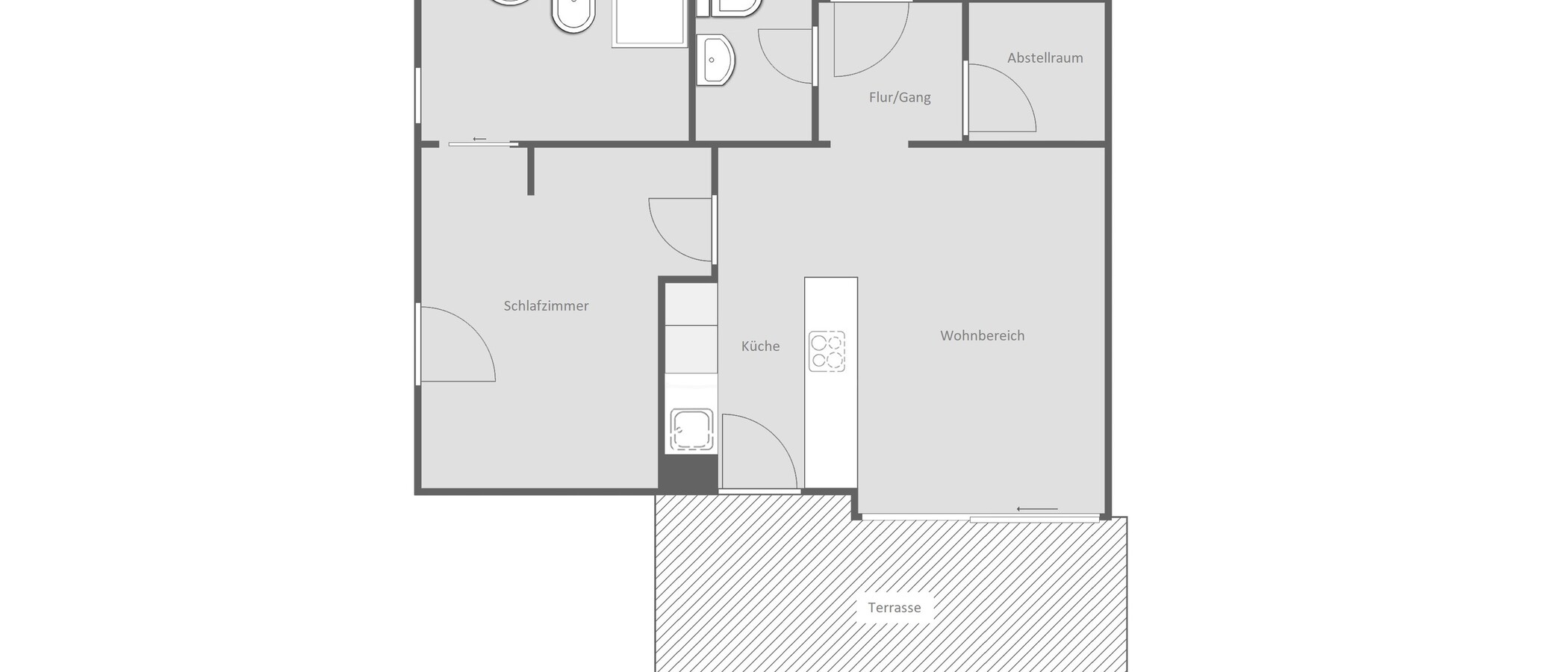 appartement München Trudering 01 plan d'étage 14640