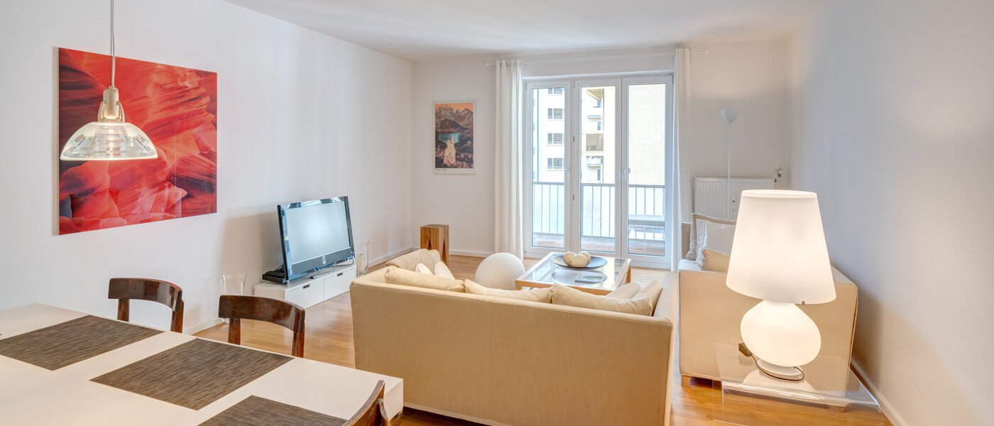 appartement München Schwabing-West 03 salle de séjour 14646