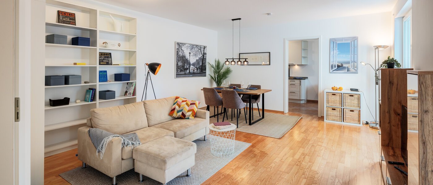 appartement München Parkstadt Schwabing 01 pièce à vivre 14647