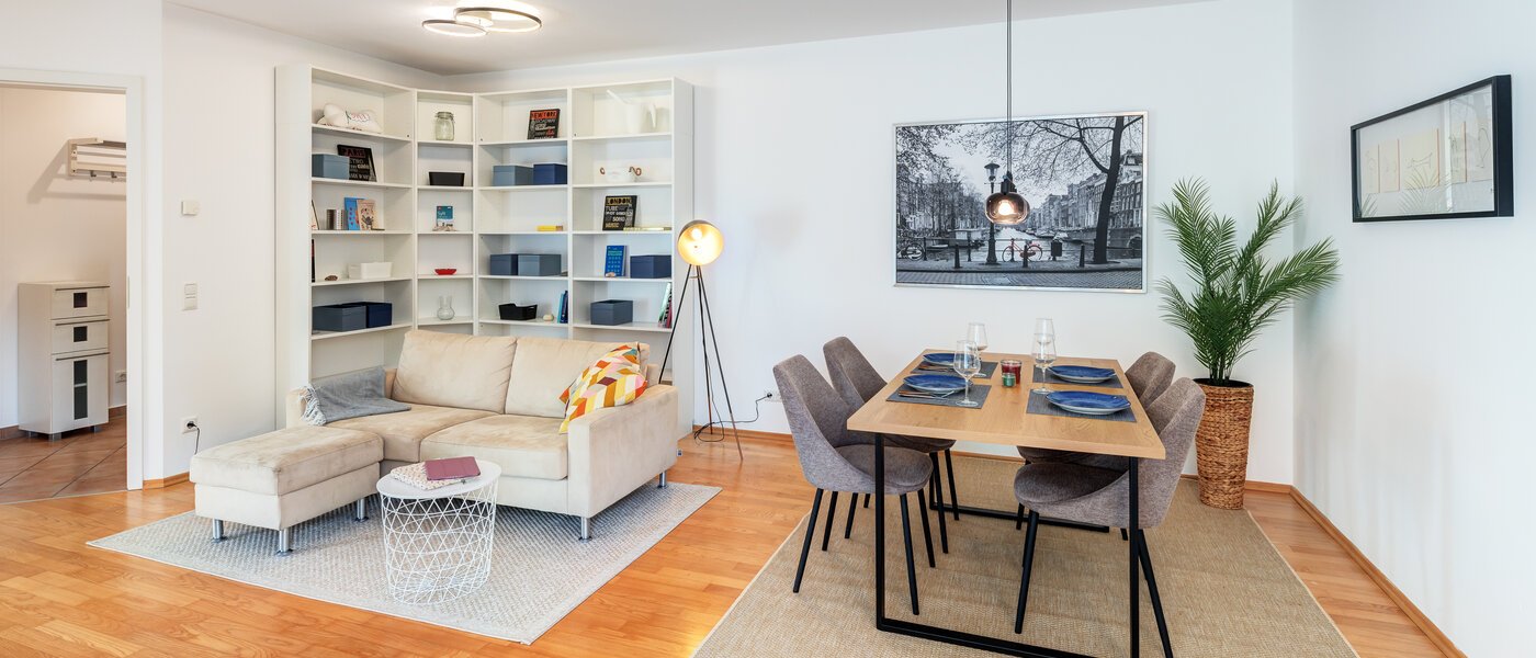 appartement München Parkstadt Schwabing 02 pièce à vivre 14647