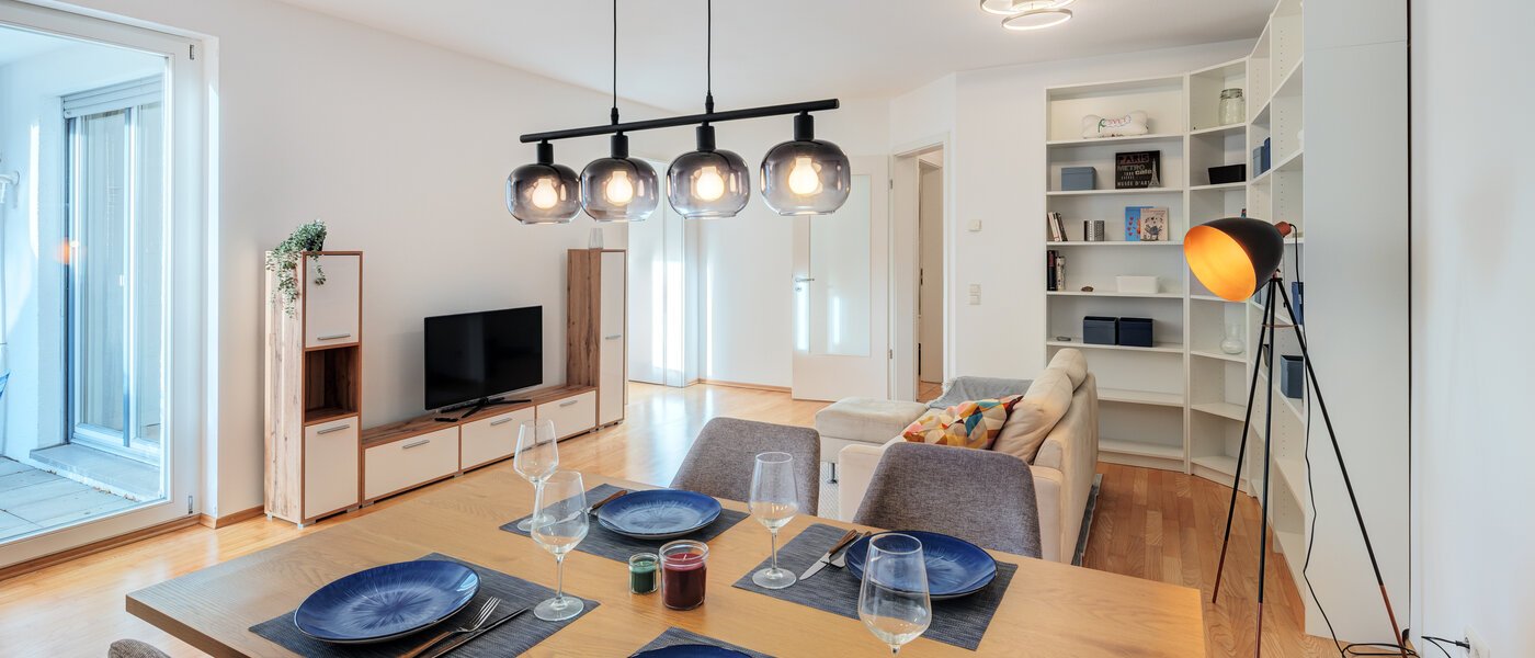 appartement München Parkstadt Schwabing 03 pièce à vivre 14647