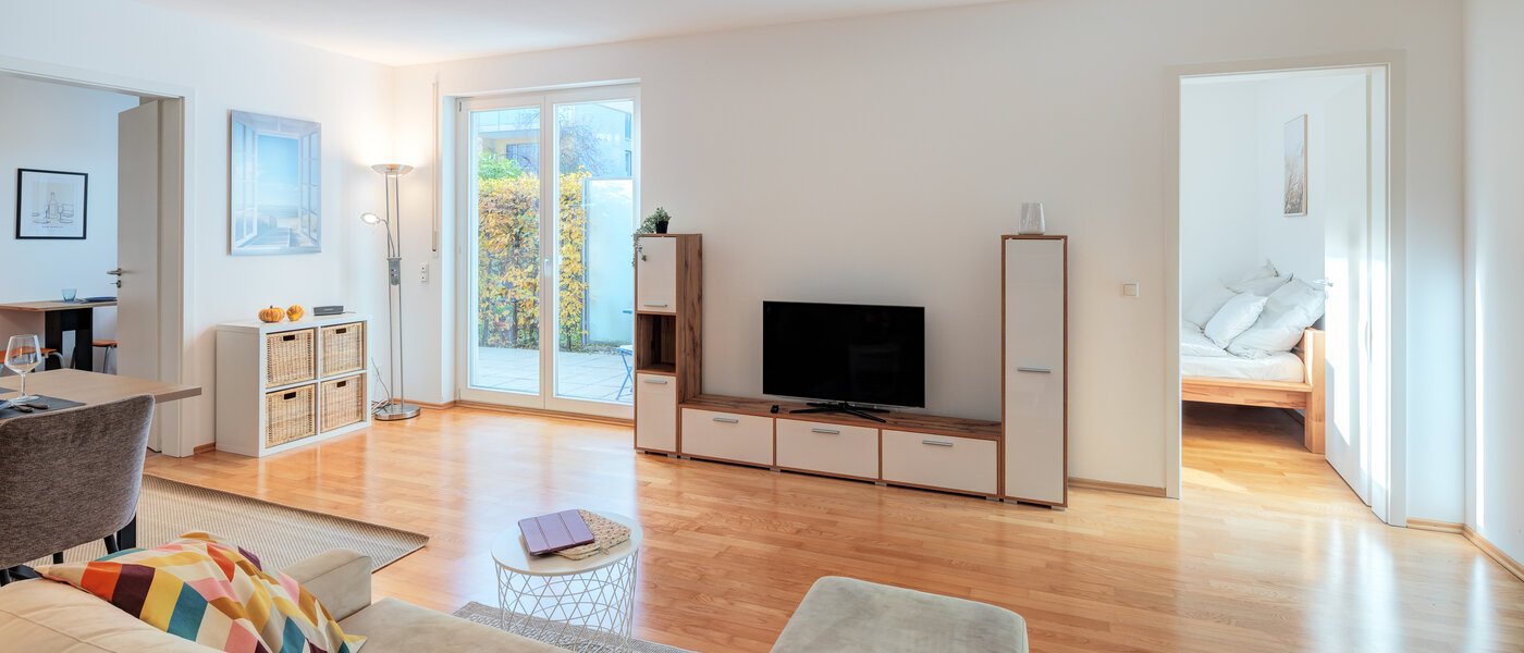 appartement München Parkstadt Schwabing 04 pièce à vivre 14647