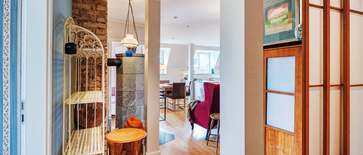 appartement sous les toits München Haidhausen 03 entrée/couloir 14648