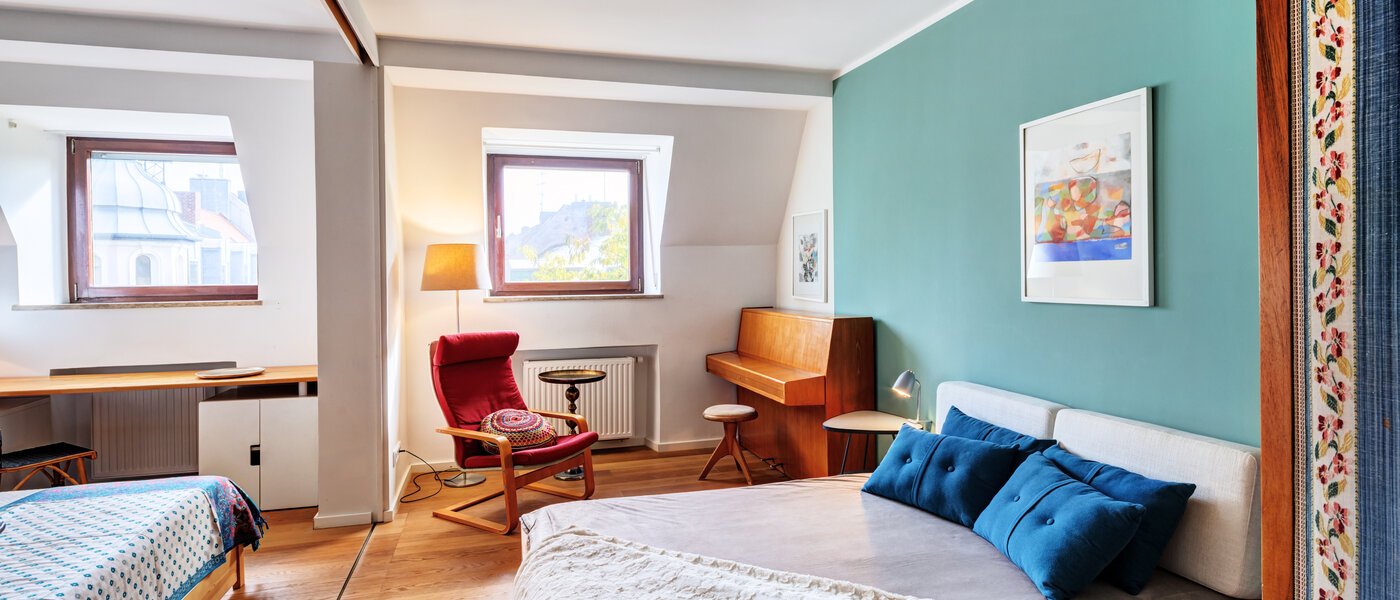 appartement sous les toits München Haidhausen 02 2ième chambre 14648