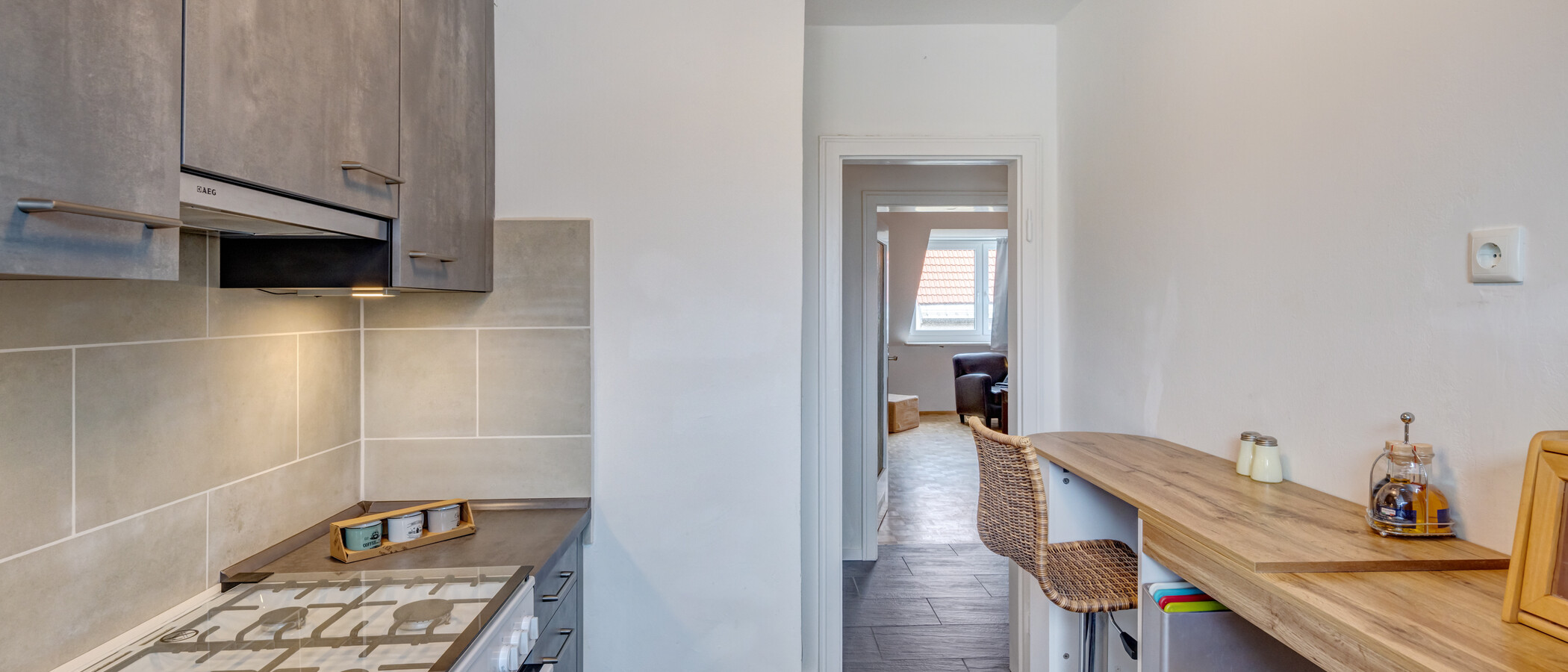 appartement sous les toits München Untergiesing 02 cuisine 14653