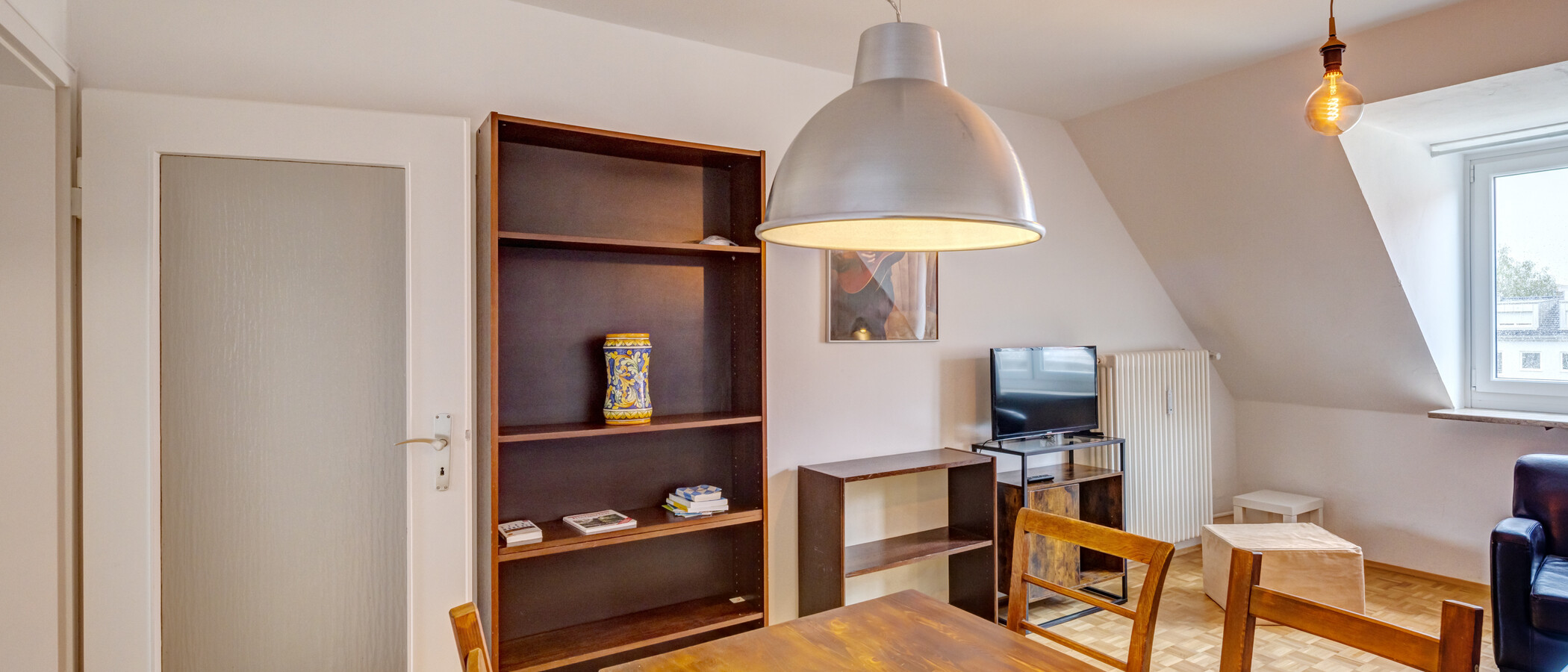 appartement sous les toits München Untergiesing 02 pièce à vivre 14653