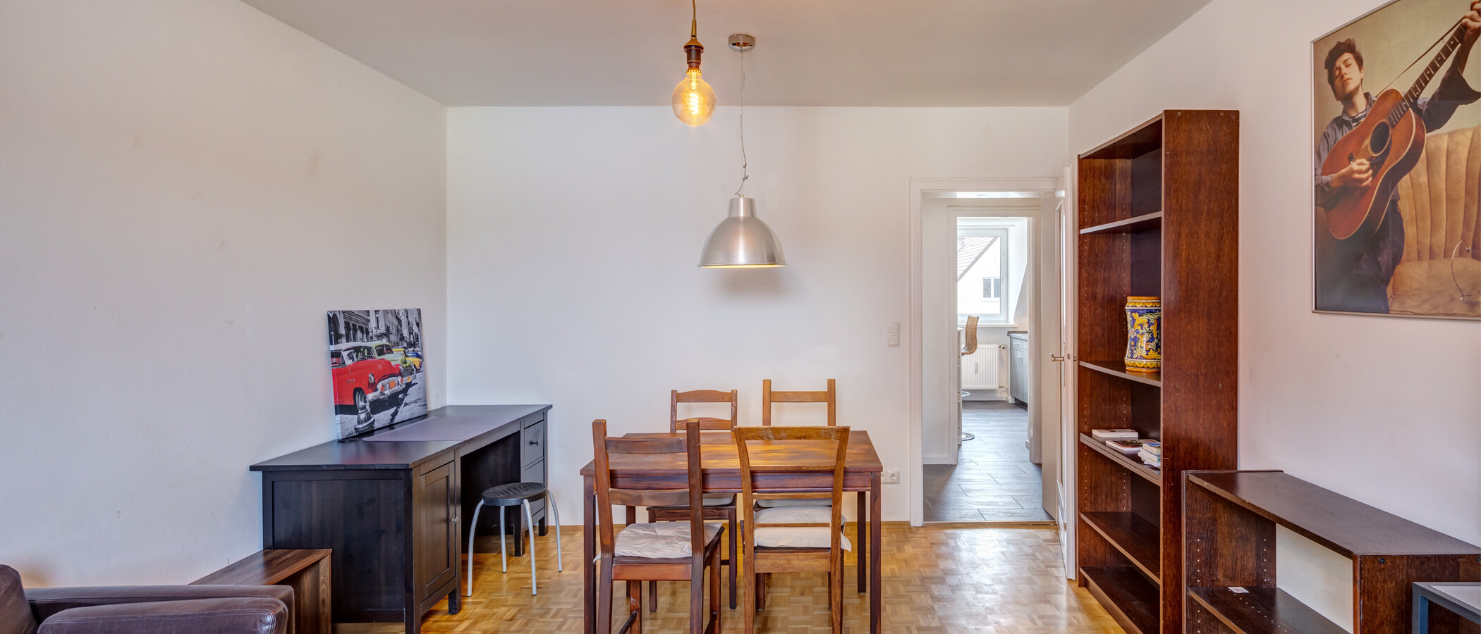 appartement sous les toits München Untergiesing 03 pièce à vivre 14653