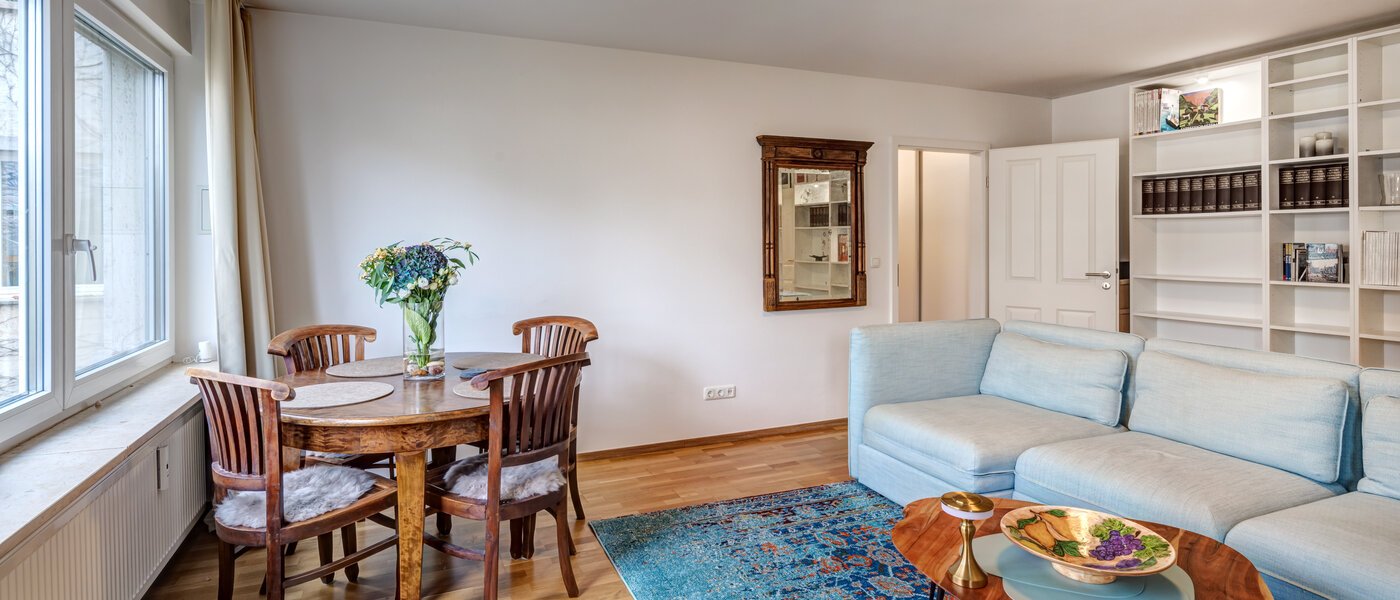 appartement München Nymphenburg 01 salle de séjour 14655