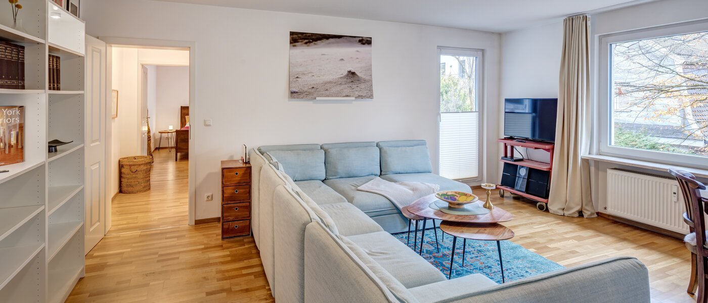 appartement München Nymphenburg 03 salle de séjour 14655