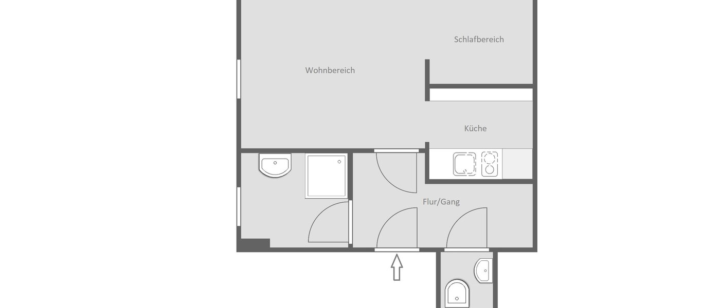 appartement Tegernsee 01 plan d'étage 14658