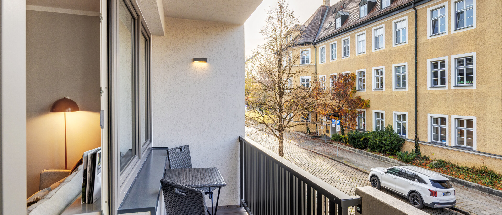 appartement München Nymphenburg 01 balcon 14667