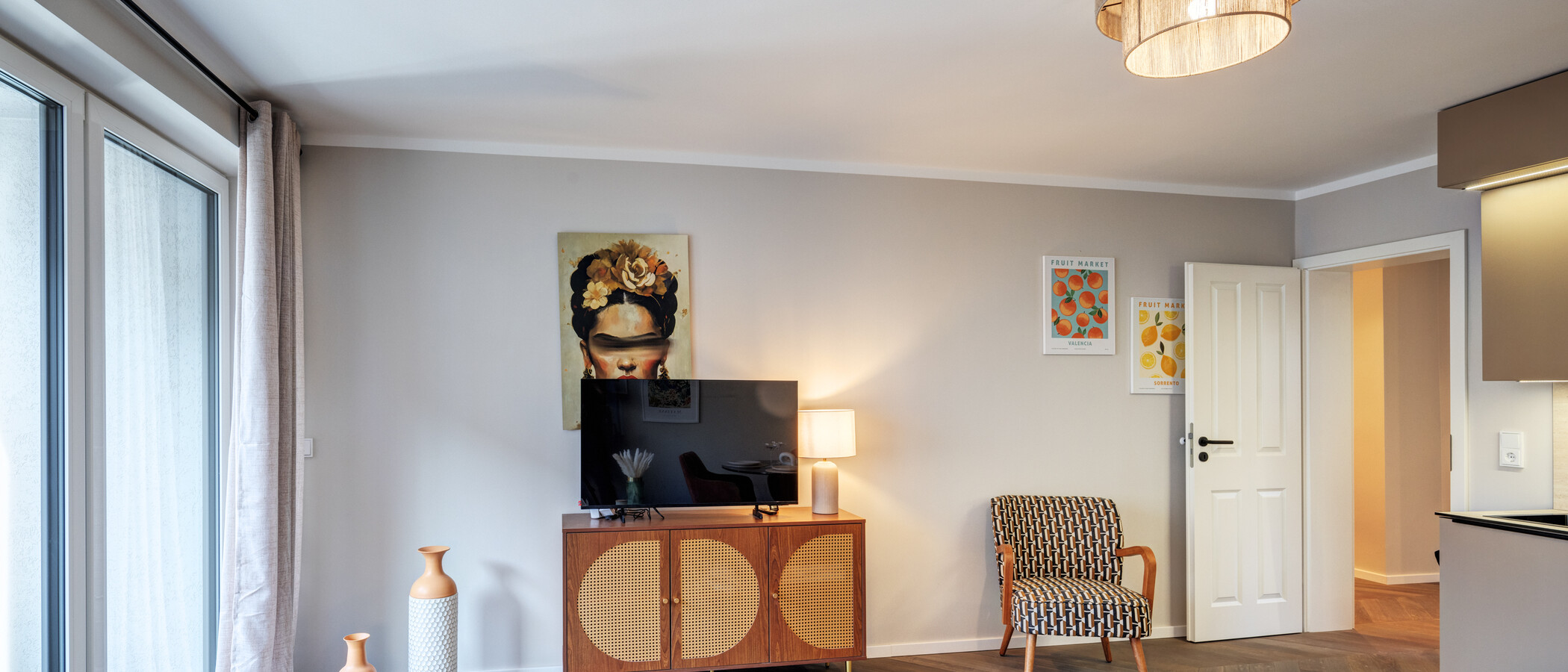 appartement München Nymphenburg 03 pièce à vivre 14667