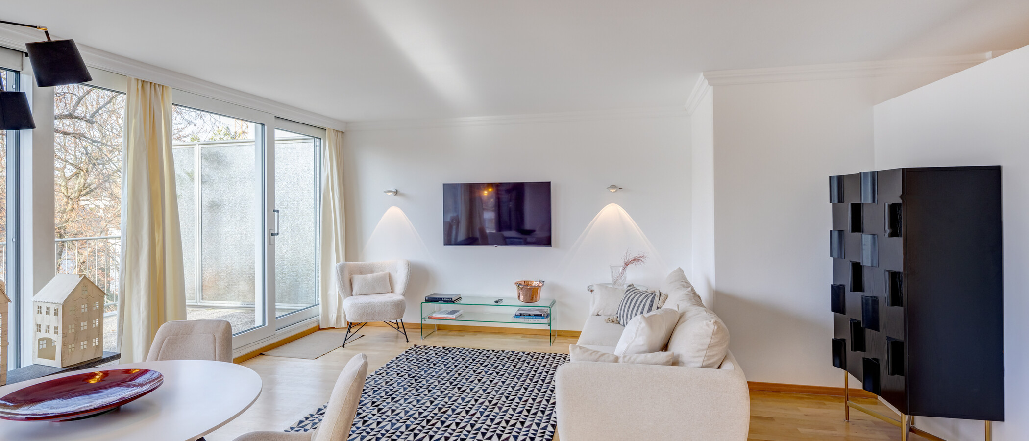appartement München Herzogpark 02 pièce à vivre 14676