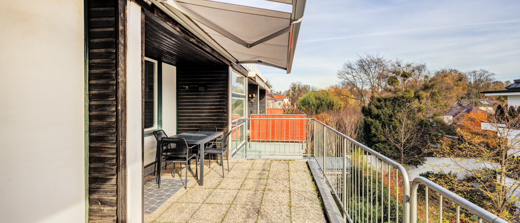 appartement München Herzogpark 01 2ième terrasse sur le toit  14676