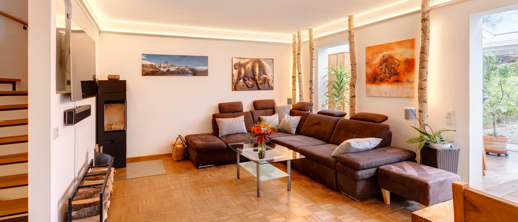 maison individuelle München Neuaubing 02 pièce à vivre 14678