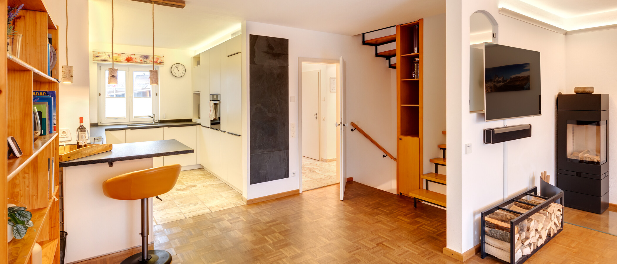maison individuelle München Neuaubing 07 pièce à vivre 14678