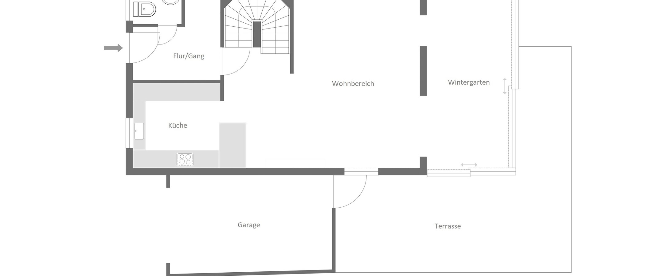 maison individuelle München Neuaubing 01 plan d'étage 14678