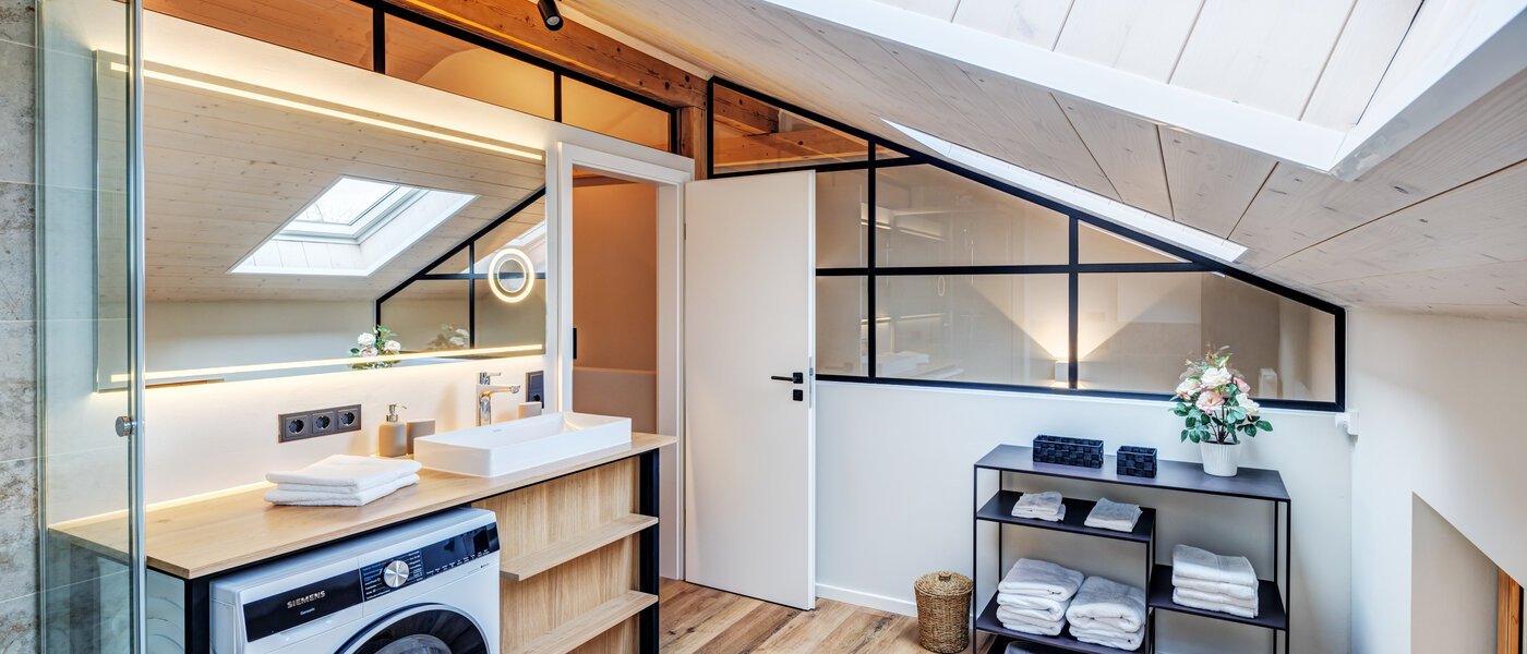 appartement style maisonnette Waakirchen 01 salle de bain 14683