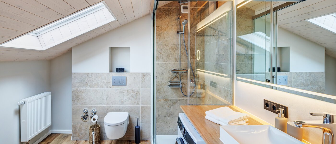 appartement style maisonnette Waakirchen 04 salle de bain 14683