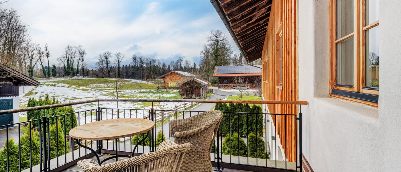 appartement style maisonnette Waakirchen 02 balcon 14683