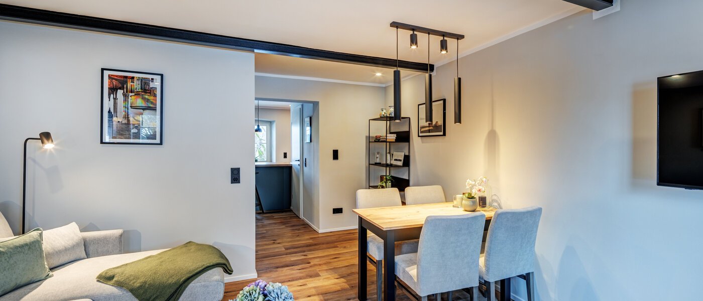 appartement style maisonnette Waakirchen 04 pièce à vivre 14683