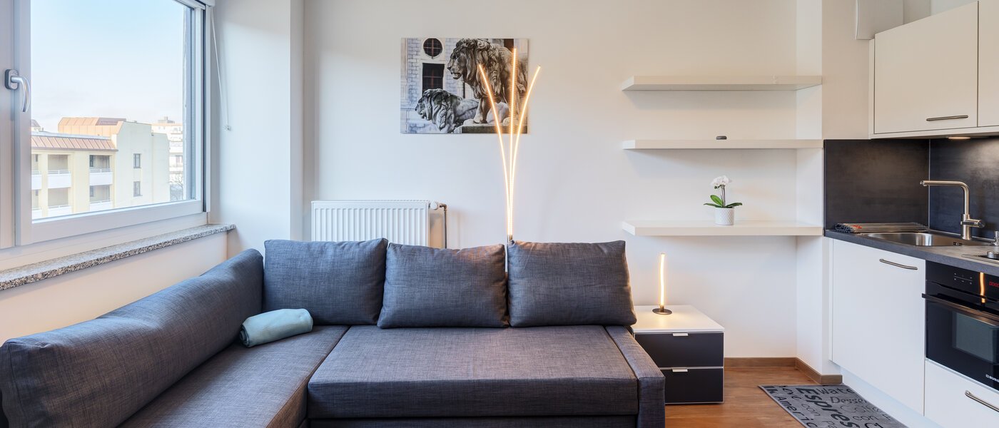 studio München Schwabing-West 02 pièce à vivre 14686