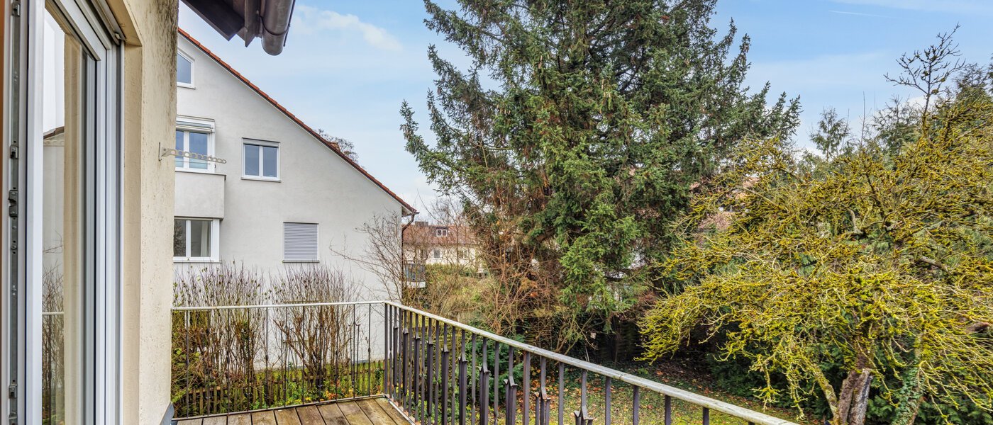 appartement style maisonnette München Cosimapark 01 balcon 14688