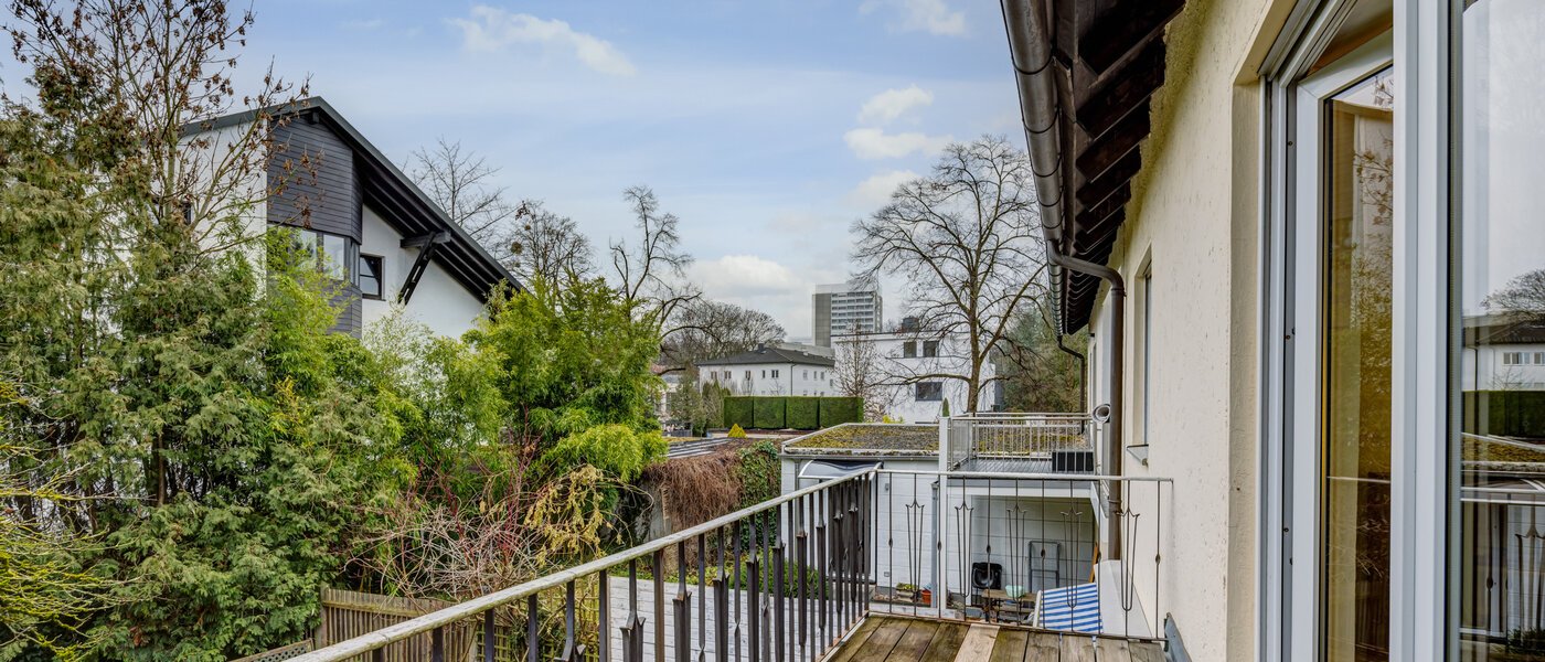 appartement style maisonnette München Cosimapark 02 balcon 14688