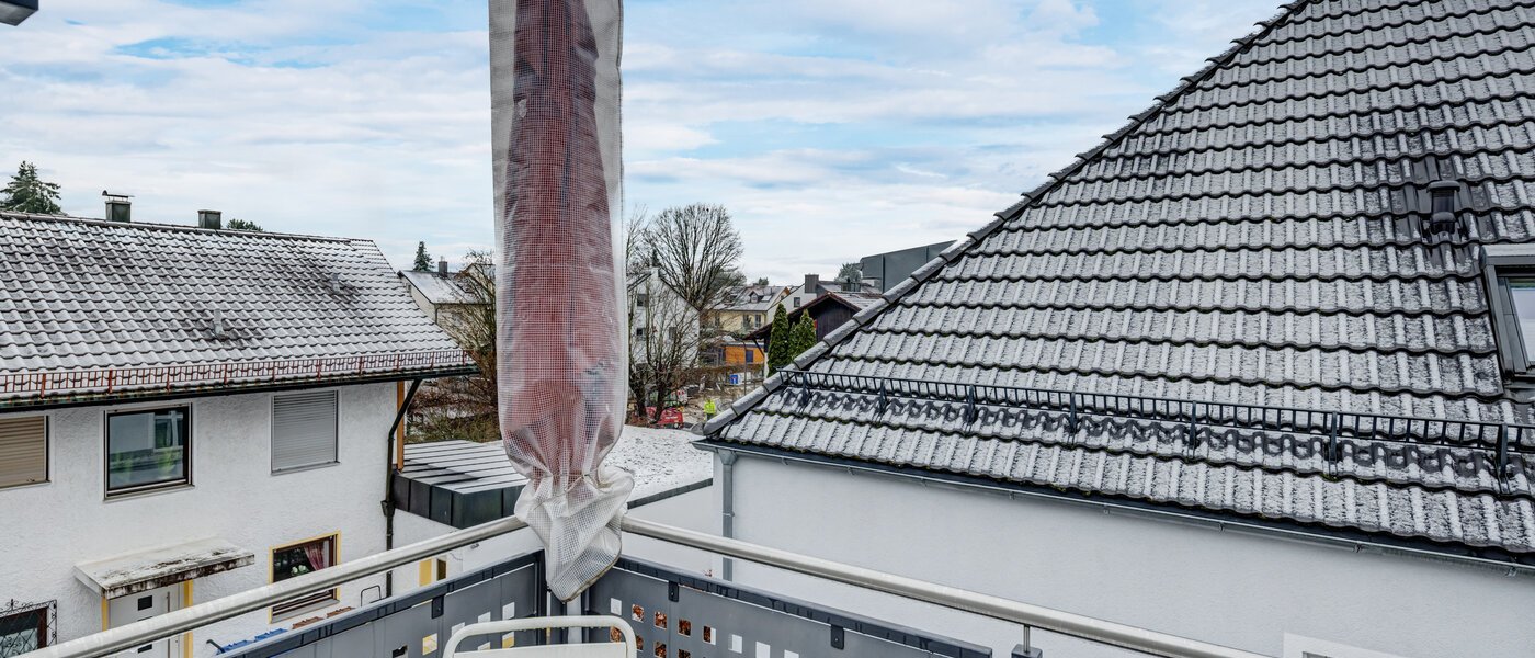 appartement sous les toits München Allach 02 balcon 14692