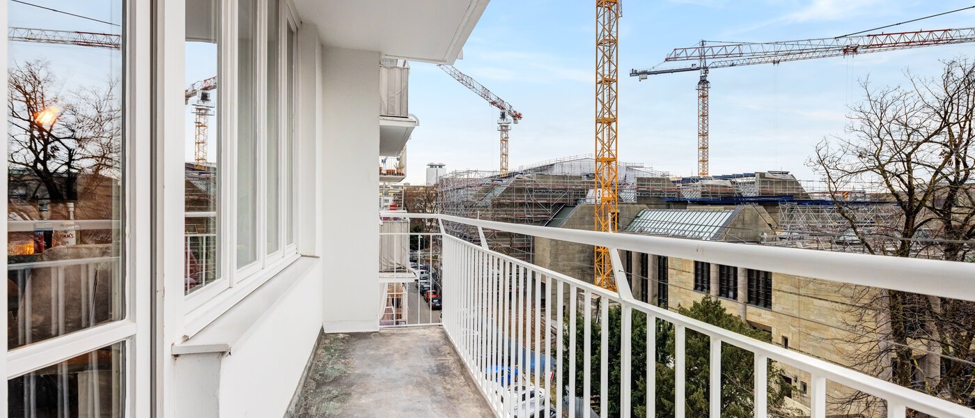 appartement München Maxvorstadt - Universitätsviertel 02 balcon 14693