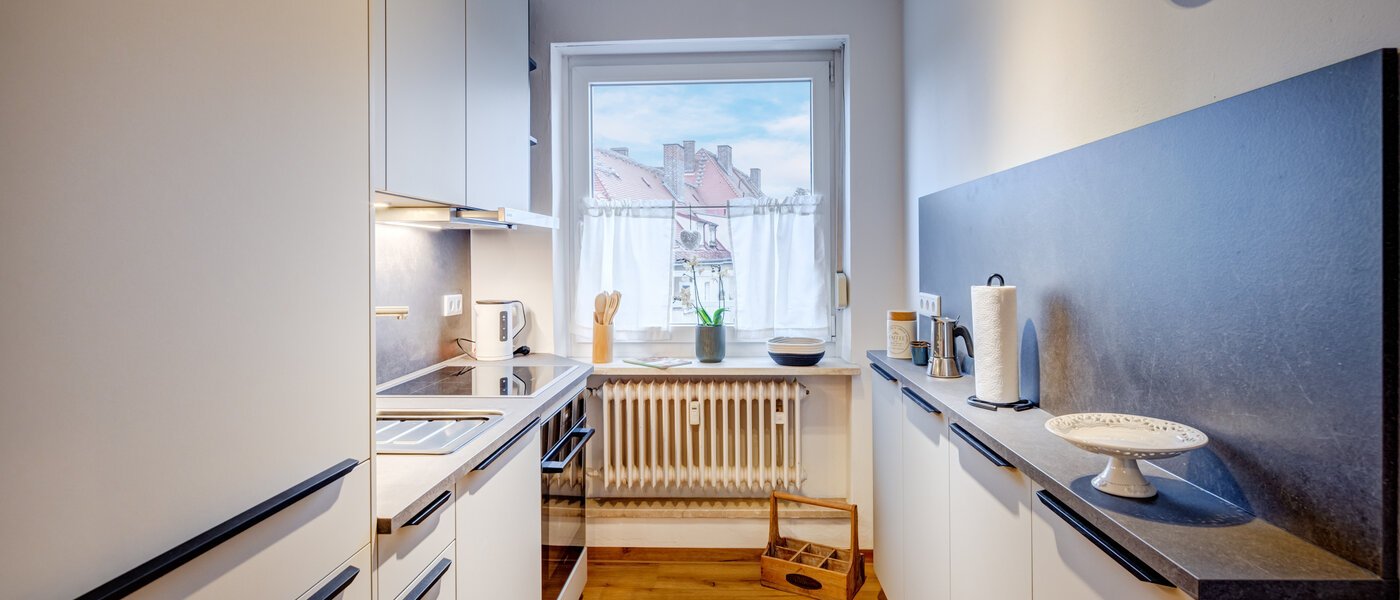 appartement avec terrasse sur le toit München Nymphenburg 01 cuisine 14694