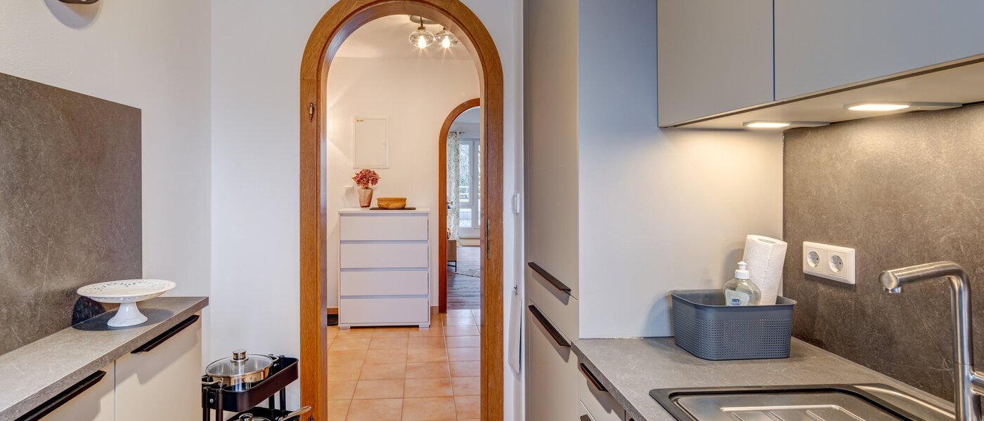 appartement avec terrasse sur le toit München Nymphenburg 03 cuisine 14694