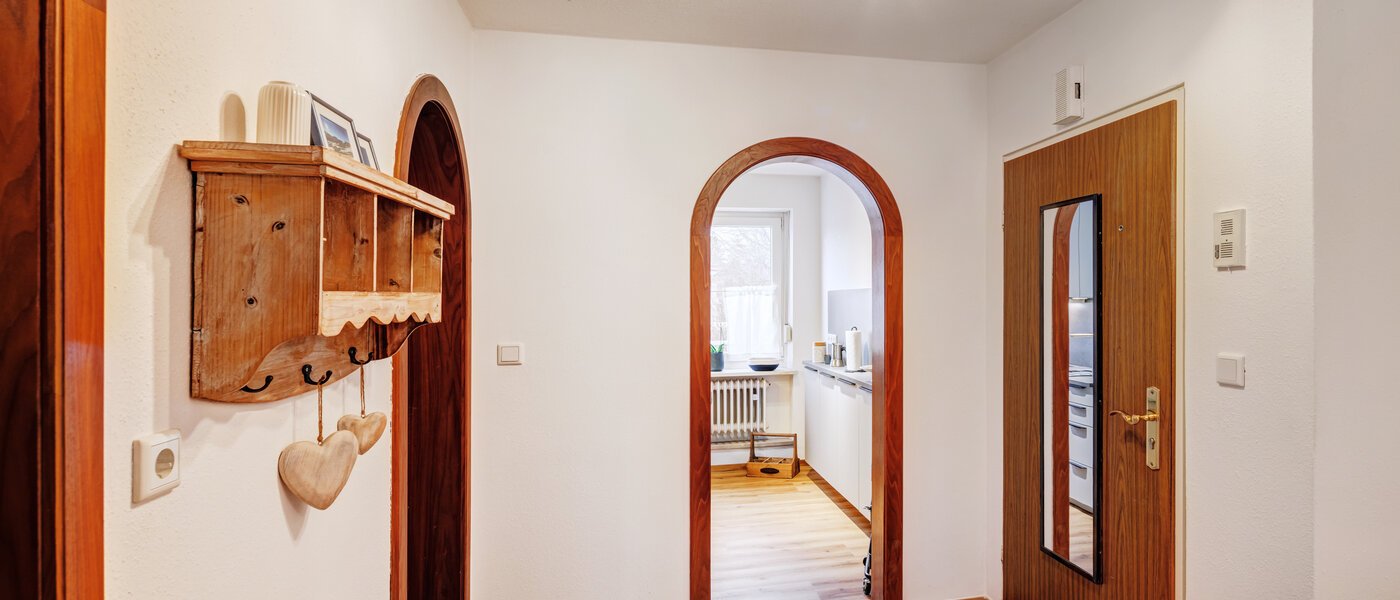 appartement avec terrasse sur le toit München Nymphenburg 01 entrée/couloir 14694