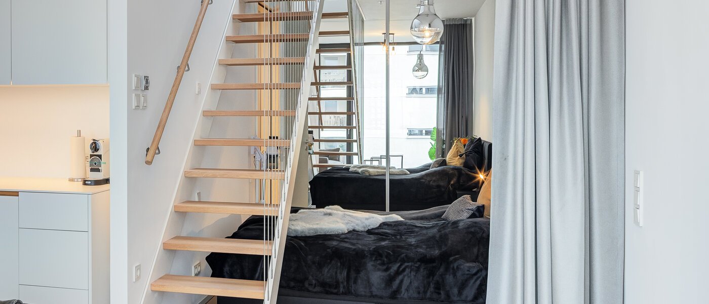 appartement avec terrasse sur le toit München Neuhausen 04 chambres 14699