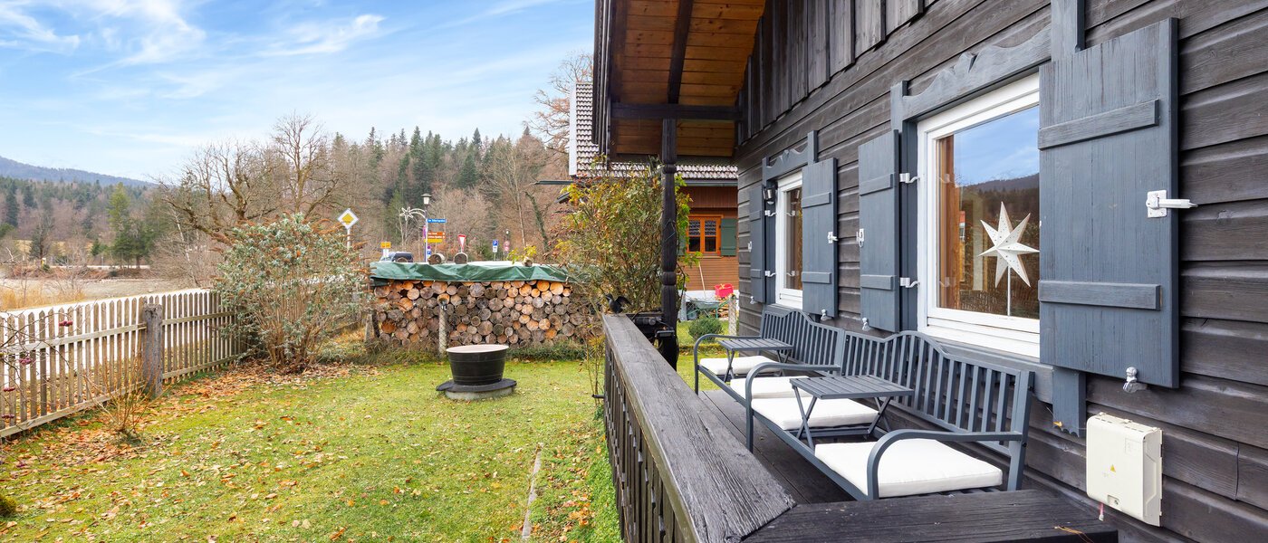 appartement Kochel am See 02 jardin 14704