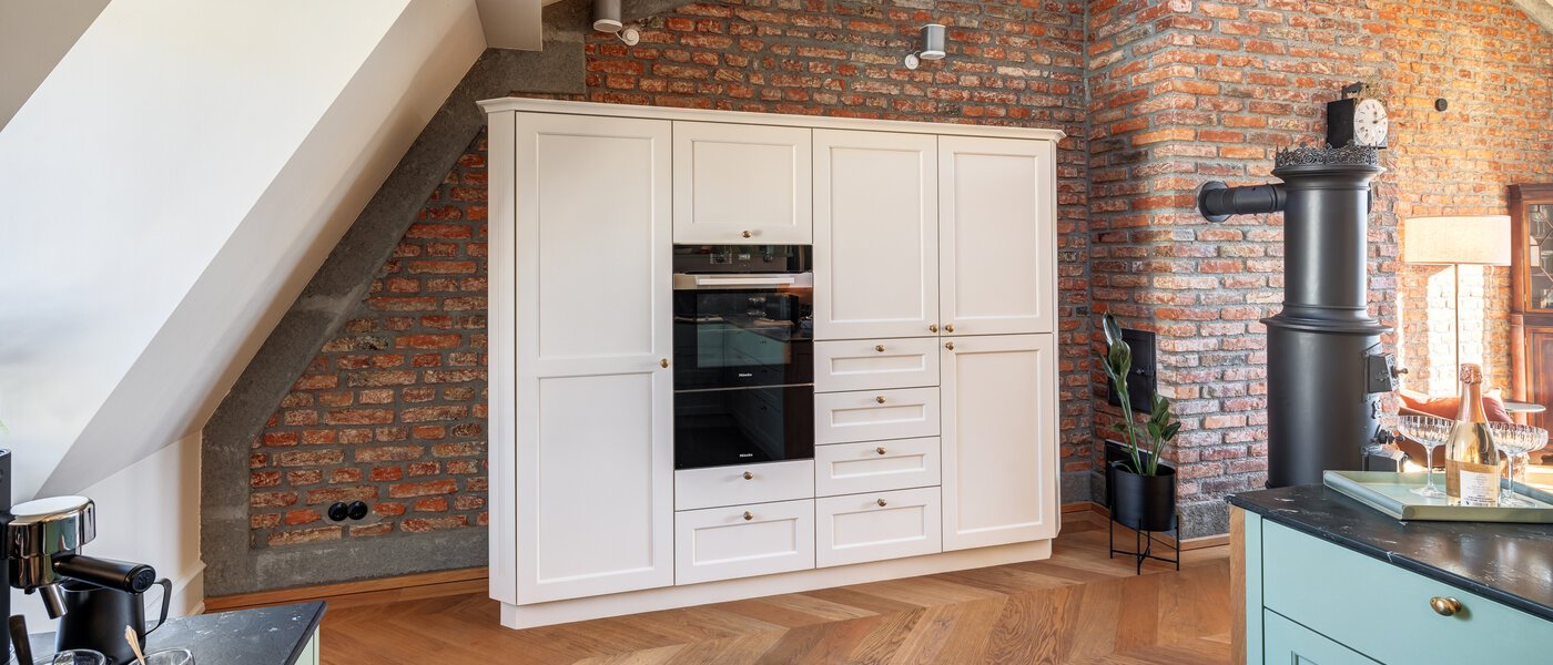 appartement sous les toits München Neuhausen 04 cuisine 14709