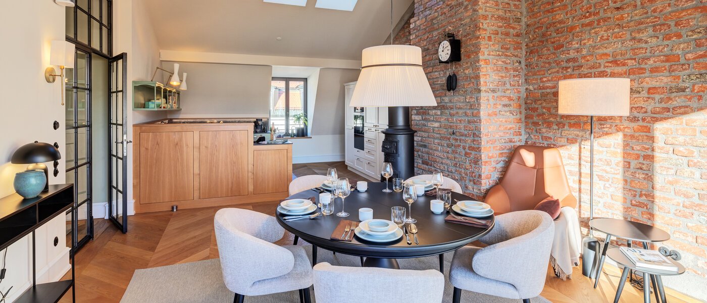 appartement sous les toits München Neuhausen 07 cuisine 14709