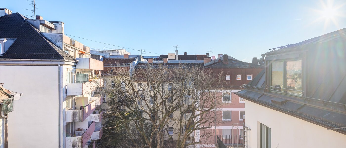 appartement sous les toits München Neuhausen 03 vue 14709