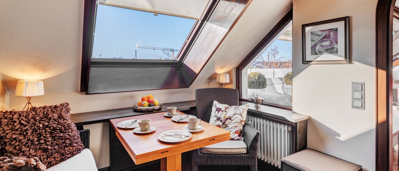 appartement style maisonnette München Maxvorstadt 03 cuisine 14710