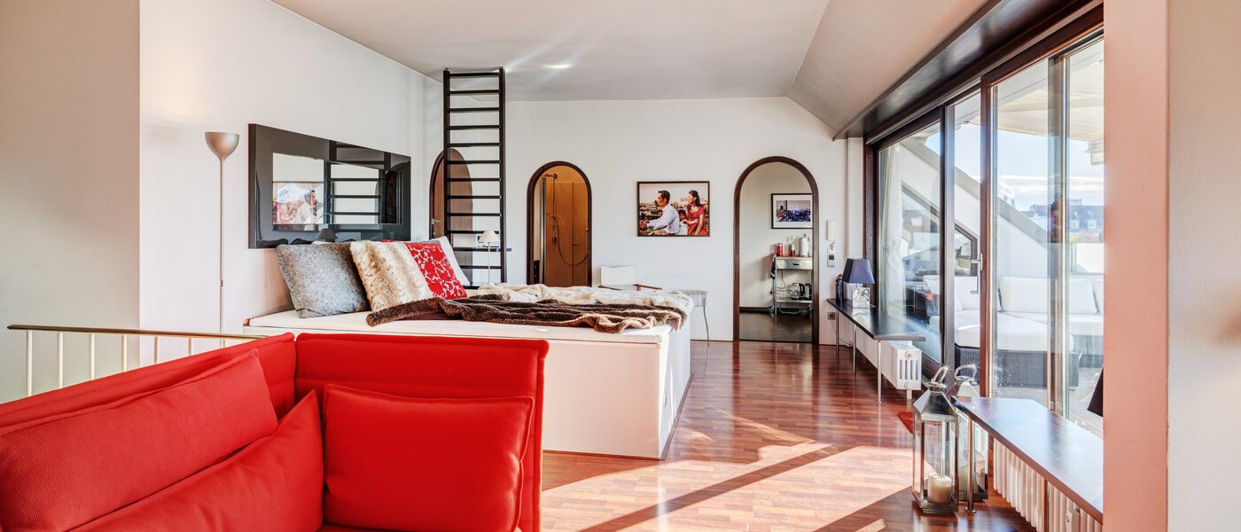 appartement style maisonnette München Maxvorstadt 04 pièce à vivre 14710